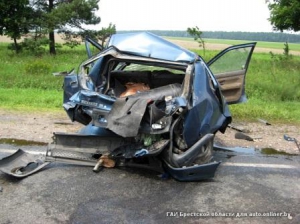 В ДТП в Столинском районе погиб четырехлетний ребенок