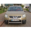 Для Nissan Qashqai,  защита боковых порогов (труба,  площадка) ,  защита переднего бампера (кенгурятник,  евро труба) ,  защита заднего бампера (углы,  труба) .
