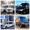 Микроавтобусы.  Mercedes W221,  Audi A8,  BMW 7.  Внедорожники.  Трансферы